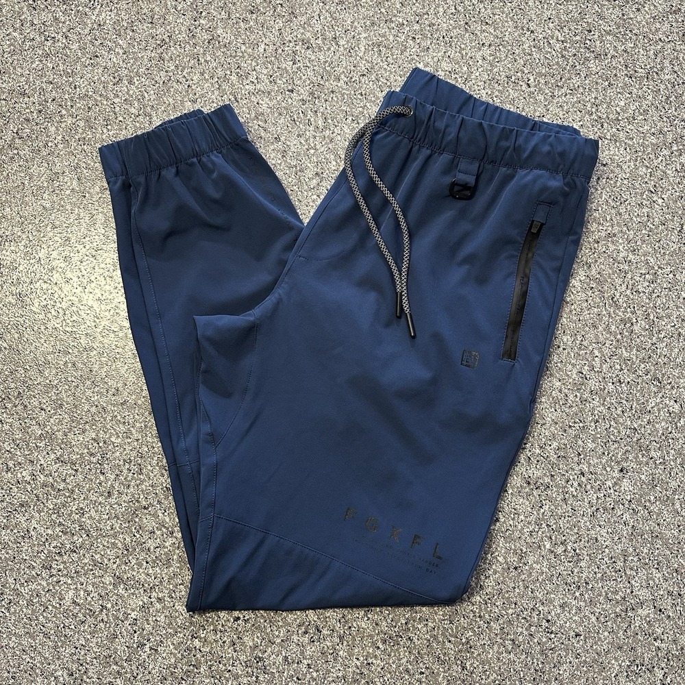 Flag Nor Fail Pants Mens XL Blue Jogger Tapered Pull On Outdoor Gym Training